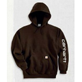 Men's Mid-Weight Signature Sleeve Logo Hooded Sweatshirt